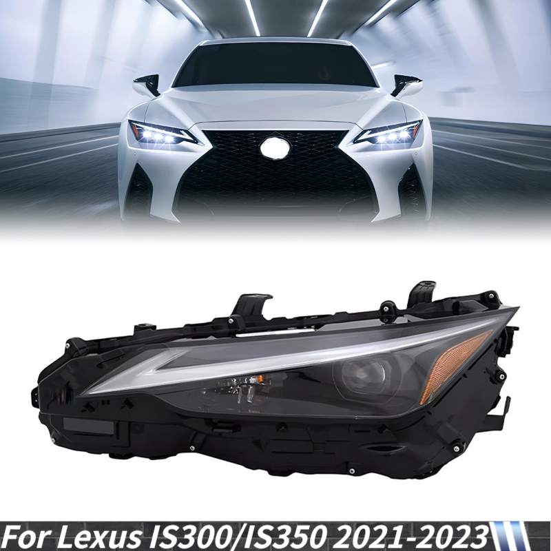 Left Side LED Headlight Headlamp 8118553A00 Fit For Lexus IS300