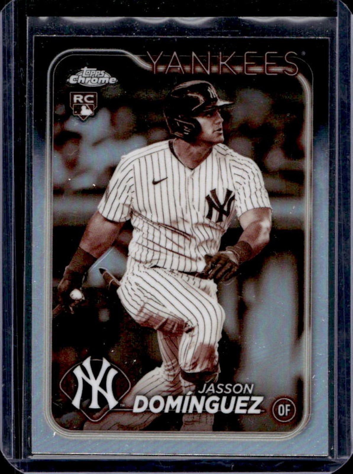 2024 Topps Chrome Jasson Dominguez RC Sepia Refractor Rookie #89 Yankees