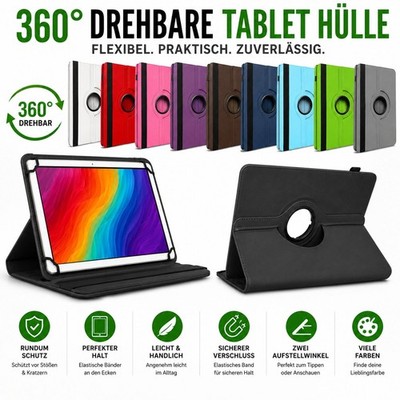 Tablet Hülle für Google Pixel Tablet 11 360° Drehbar Case Cover Stand Schutz