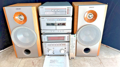 Sony STR/HTC-NX1 HiFi System, Cassette Deck, CD Changer, FM/AM Radio MHC*GREAT!*