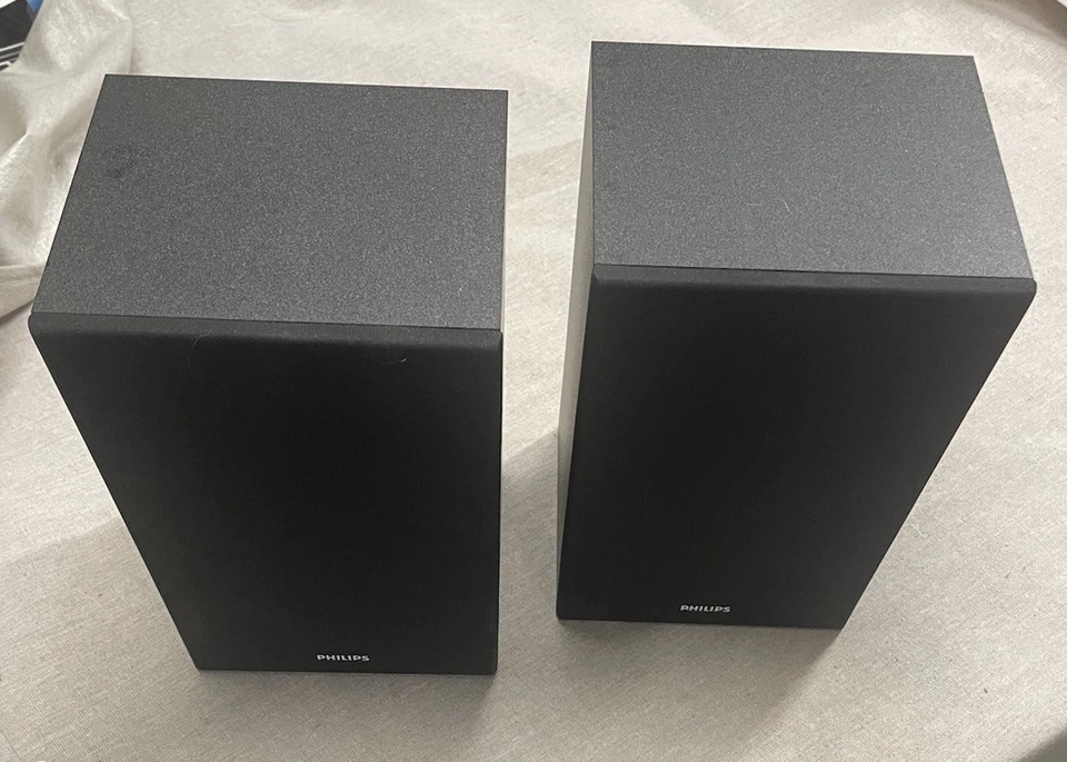 Philips Bass Reflex Micro Speakers Set TAM3205/37 - Image 2 of 4