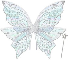 Fairy Wings for Adult Women, Large Fairy Wing Adult Fairy Costume