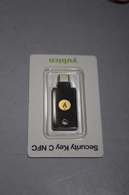 Yubico Security Key C NFC USB-C FIDO2 U2F Sicherheitsschlüssel Schwarz Neu
