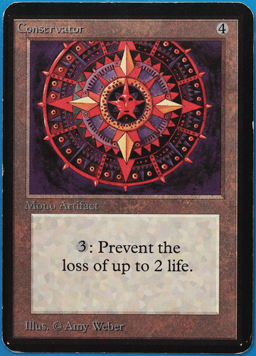 Conservator Alpha HEAVILY PLD Artifact Uncommon MAGIC CARD (ID# 498275) ABUGames