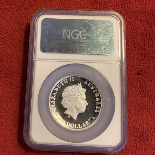 $1 2012P Australian Kangaroo NGC PR70 Ultra Cameo HIGH RELIEF 1 oz silver - Picture 5 of 8