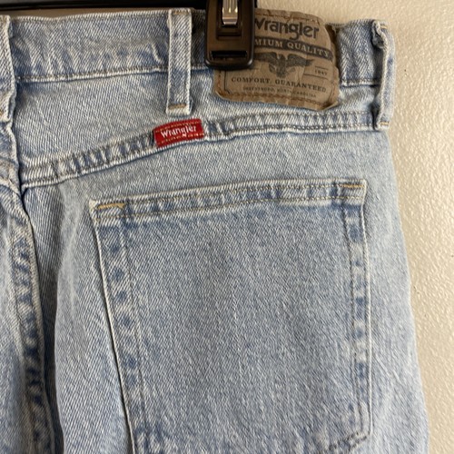 Wrangler Mens Jeans Relaxed Fit Flex 29x30 Light Wash Denim - NWT NEW - Picture 3 of 7