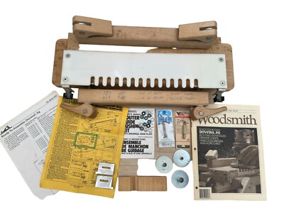 Assembled Dovetail Jig Featured In Woodsmith No. 58 With User Manual
