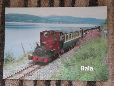Vintage um 1980 Balasee Eisenbahn Echt Foto Postkarte