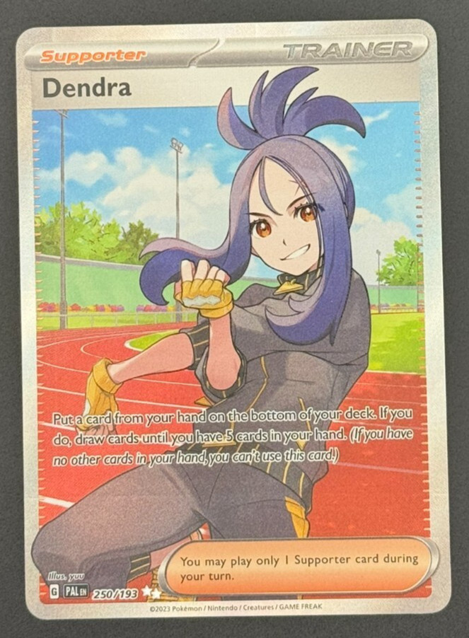 Dendra 250/193 Paldea Evolved Full Art Ultra Rare Holo Pokemon Card