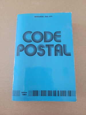 Postleitzahlenbuch Ausgabe 1983