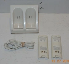 Blue Light Charge Station Wii Dual Rechargeable