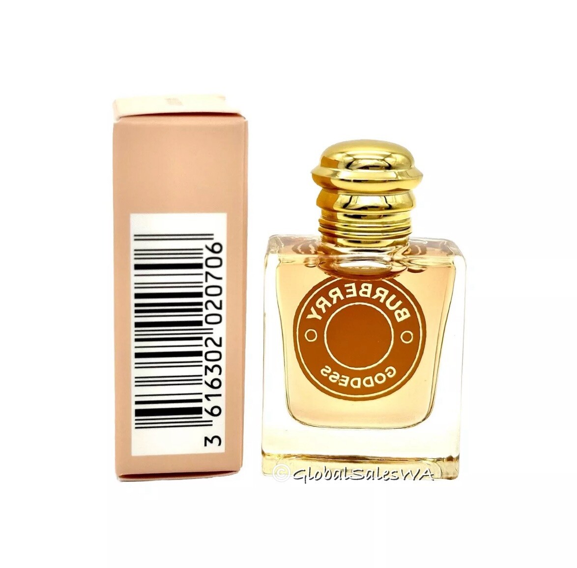 Burberry Goddess EDP Mini Splash Eau de Parfum .16 Oz / 5 mL