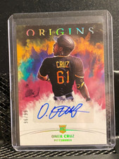 Oneil Cruz 2022 Chronicles Origins Red Auto (RC) #96/99 - Pirates