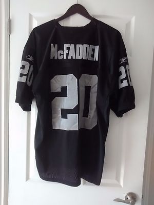 NFL-Reebok-Oakland Raiders- Darren McFadden #20 Jersey-Mens Size