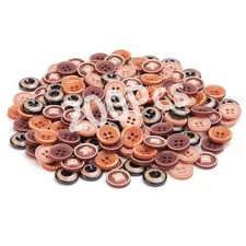 Sewing Buttons - Craft Buttons 4 Hole of 200 Pcs Versatile Resin Buttons for ...