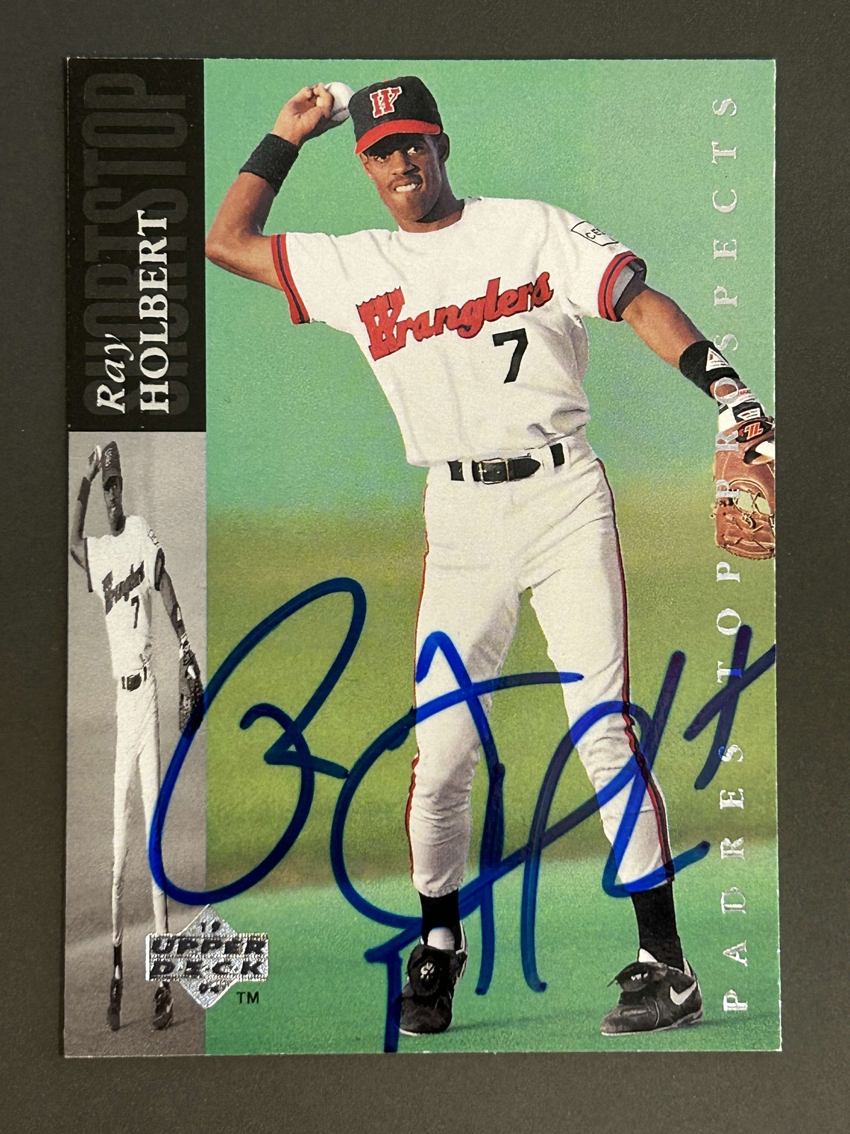 Ray Holbert Autograph Signed 1994 Upper Deck Minors Padres
