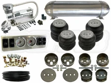 Air Suspension Kit - 1965-1972 Mercedes W108 1/4" Analog Airbag System - BCFAB