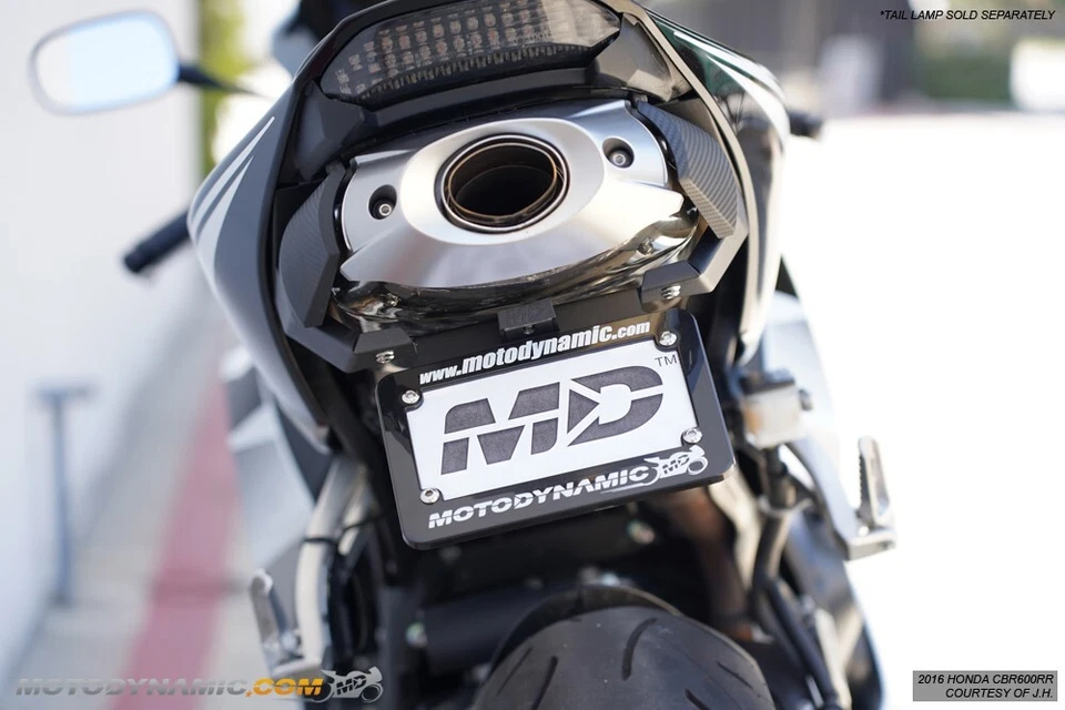 Комплект для устранения крыла + светодиодная подсветка номерного знака подходит для Honda CBR600RR 2013-2025 - Изображение 3 из 4