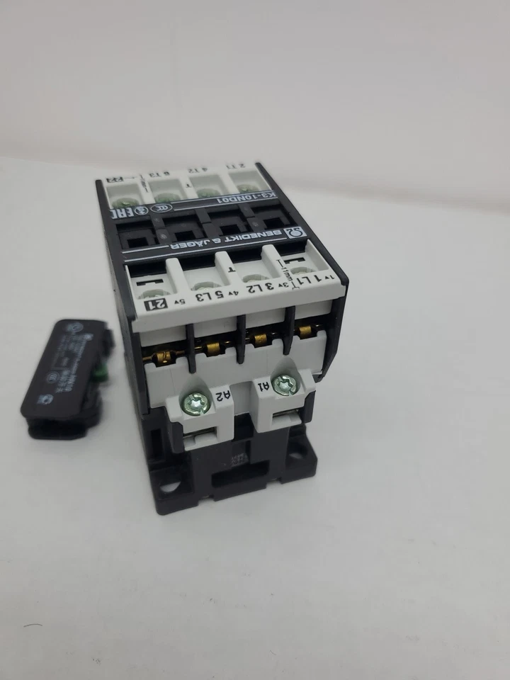 Contactor Benedkit & Jager K3-10ND01EUR 190R 4KW 3~400v 200 240v 50 60hz Foto 3 de 4