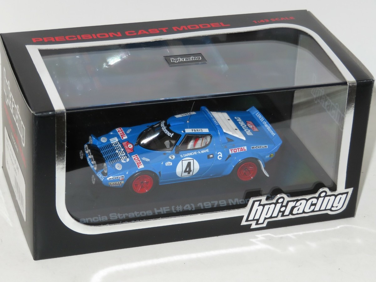 1/43 hpi-racing Lancia Stratos HF Chardonnet Rally Monte Carlo