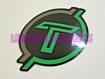 Timpano Car / Pro Audio Decal Sticker Self Adhesive (sold each) 3.25'' x 2.25'' 