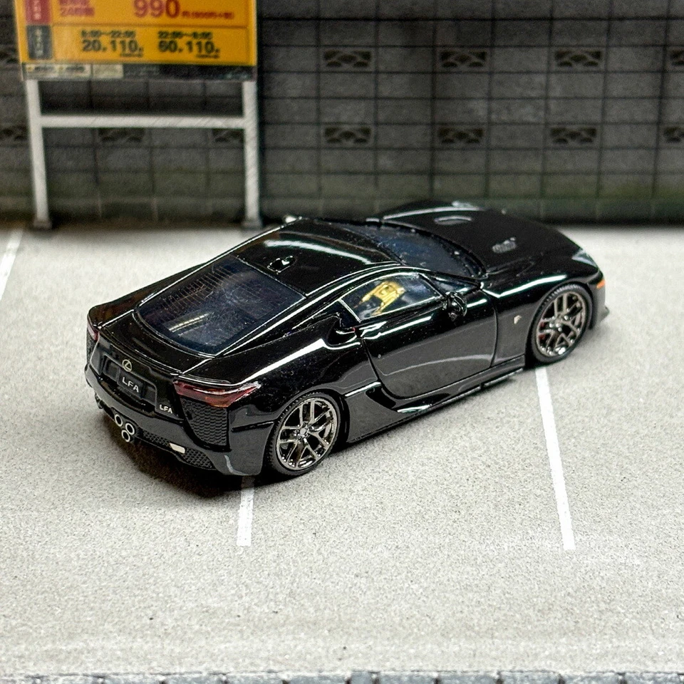 FH 1/64 масштаб Lexus LFA черный литой автомобиля модель игрушка коллекции подарок новый в коробке - Изображение 4 из 4