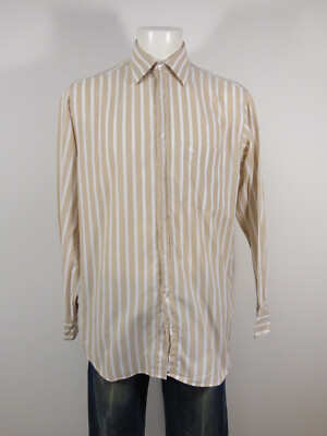 BURBERRY LONDON Herren Langarm Hemd Gr 40 / Gestreift und Neuwertig  ( S 0901 )