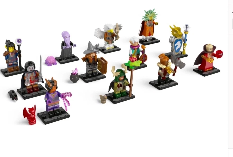 Lego CMF Minifiguren Serie Dungeons & Dragons 71047