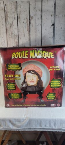 2006 Boule Magique animierter Geistball Halloween große Requisite spricht Lichter - Bild 10 von 12