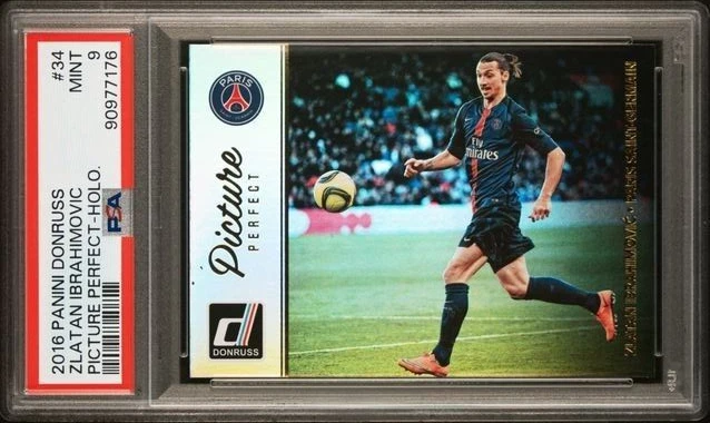 Zlatan Ibrahimovic trading card