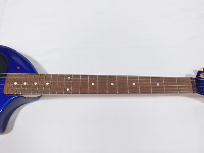 ZO-3c FERNANDES GUITAR OWNER'S MANUAL付 Fernandes Zo-3C Guitar BLUE GOLD Parts Built-in amp GOTO-Peg made