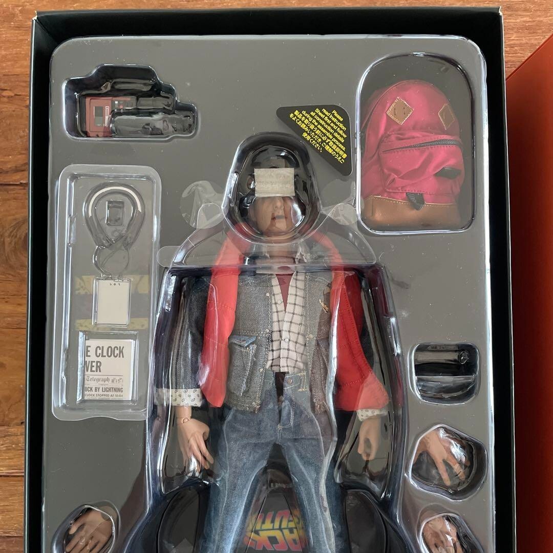 Figure Marty McFly Back to the Future Movie Masterpiece 1/6 Hot