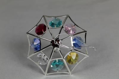 Crystal Temptations - Regenschirm Ø ca. 7,5  - Silberf. mit div. Glassteinen 246