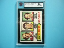 1977/78 O-PEE-CHEE NHL HOCKEY CARD #3 GUY LAFLEUR LEADERS KSA 10 GEM MINT OPC