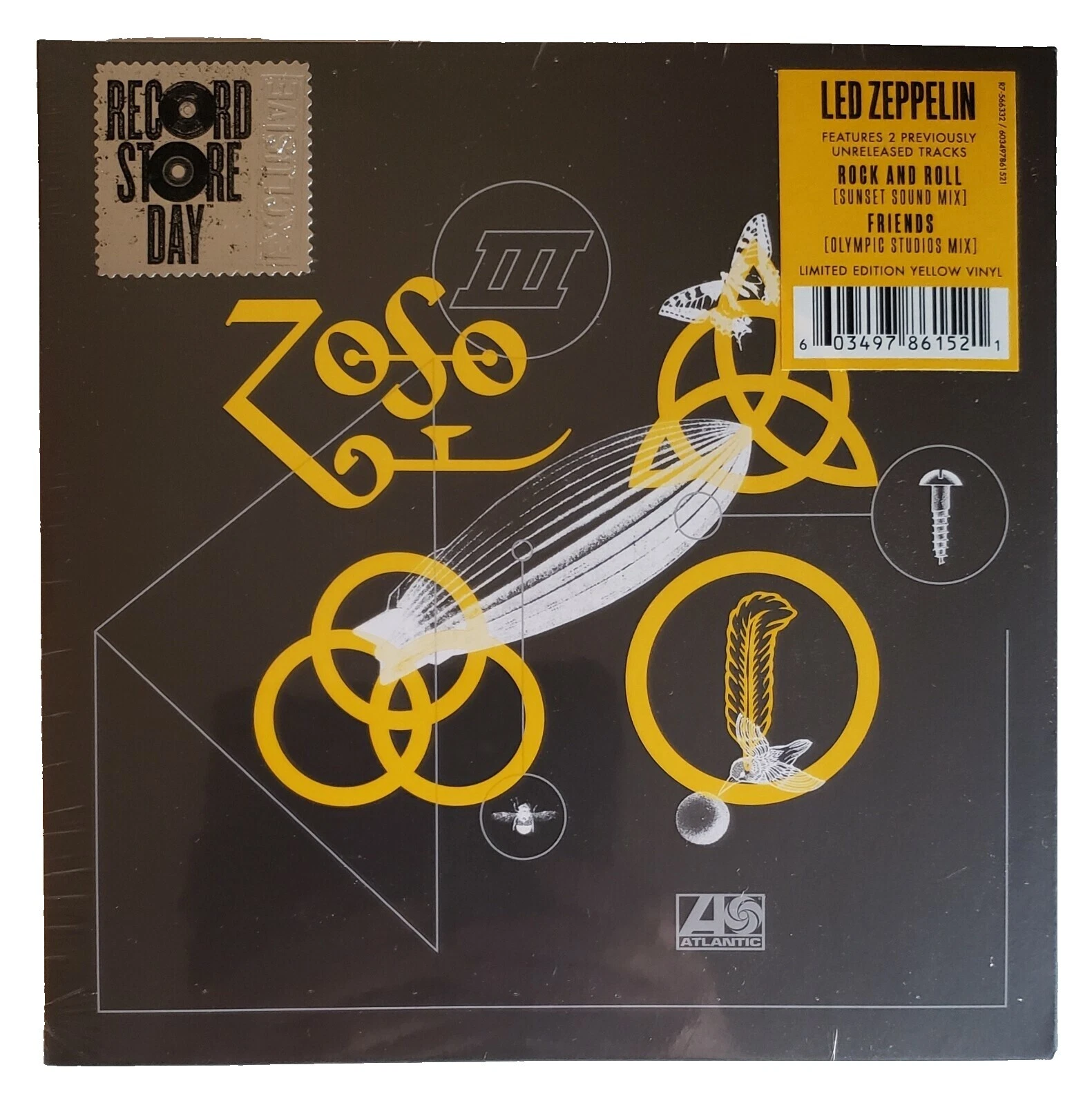 Led Zeppelin Single Vinyl Records
