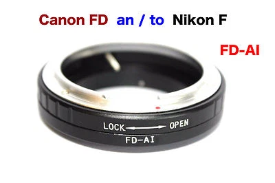 FD - Al Canon FD Objektiv Lens !!!! Macro Adapter an -To Alle Nikon AI Kamera