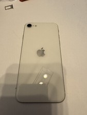 iPhone SE 2022 White OEM Housing Frame Camera, Speaker, Buzzer, Charging Port,