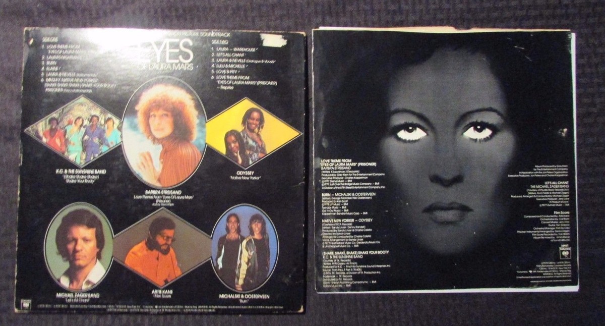 1978 V/A Eyes Of Laura Mars Soundtrack LP VG+/VG GF Columbia