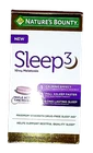 Nature's Bounty Sleep3 10mg Melatonin 120 Tablets Exp 11/2027