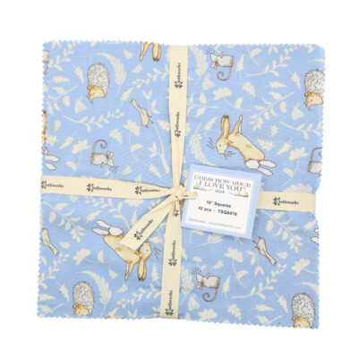 Guess How Much I Love You '24 By Clothworks - 10'' Squares Layer Cake