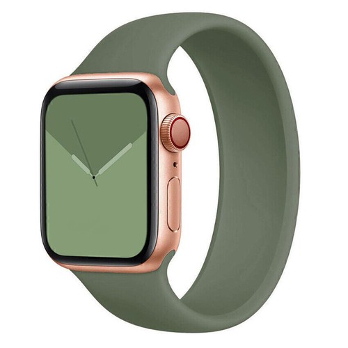 Watch Band Strap Solo Loop For Apple Watch Ultra 8 7 6 5 4 3 SE Series Silicone - Photo 24 sur 33