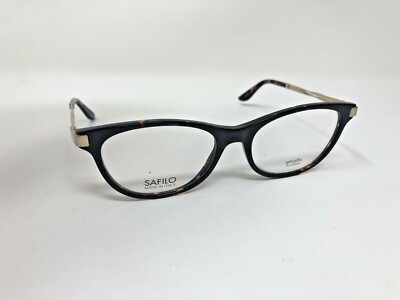 Safilo Eyeglasses Frame SA 6048 Y3M 51-17-135 Italy Tortoise Gold ZP43
