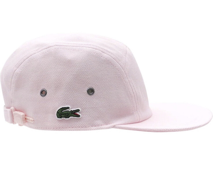 帽子 supreme 2017SS LACOSTE Pique Camp Cap Supreme Lacoste Pique Knit Camp Cap Black - SS17 - US