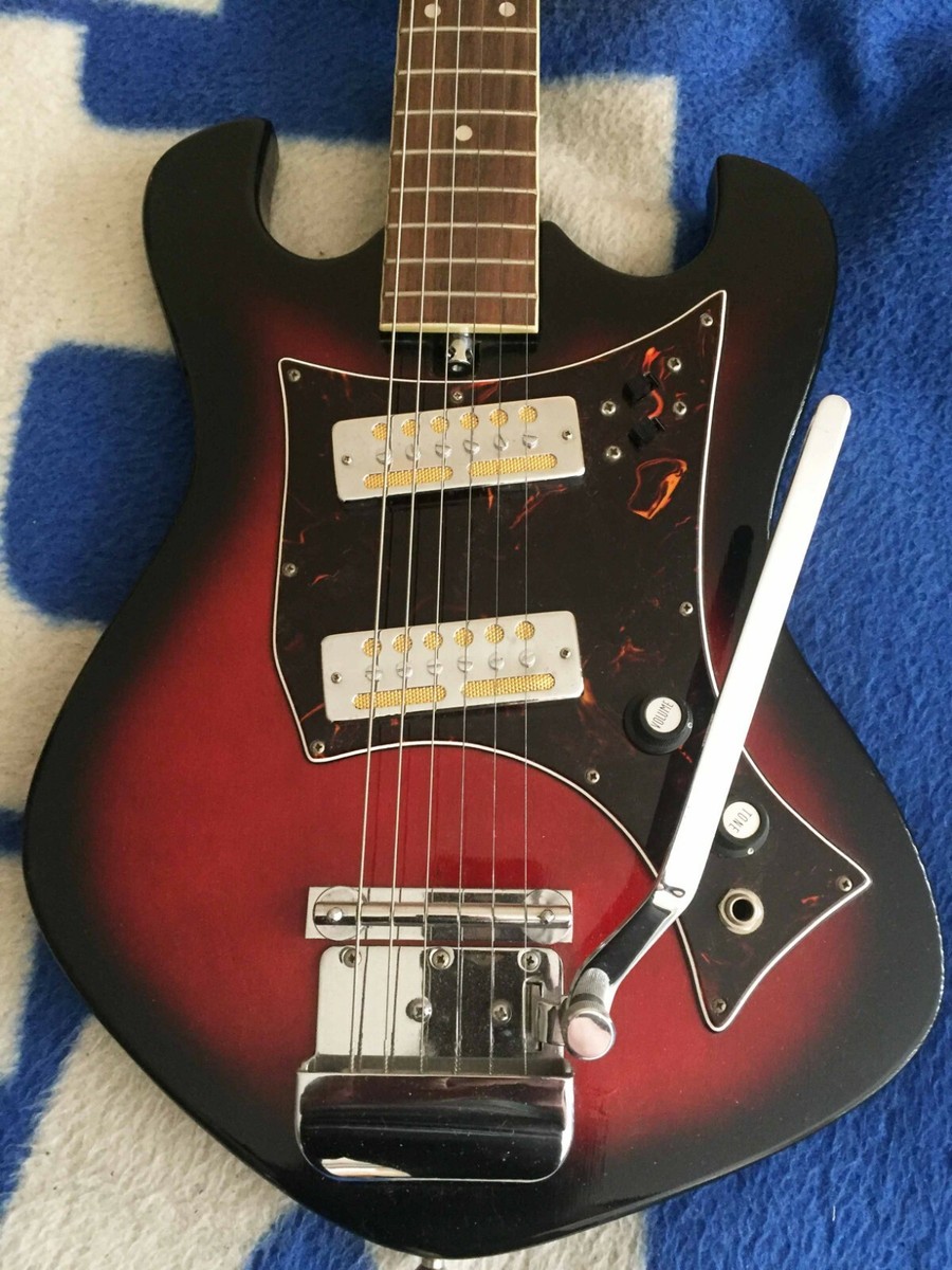 1972 Norma Japan electric guitar – Incredible – COMPLETE, Teisco
