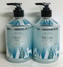 2-Pack Pure Passion ~ White Cotton & Jasmine Hand Soap 17.5 fl oz Each