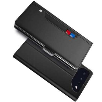 For Asus ROG Phone 7 Ultimate Phone Case Cover Fashion Leather Mirror Card Slot