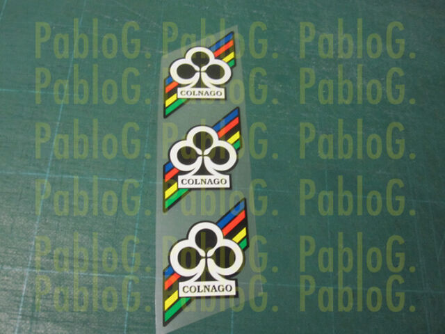 Egovinyls Colnago Logo X1 Vinyl Decal Sticker Adhesive Self-Adhesive ステッ