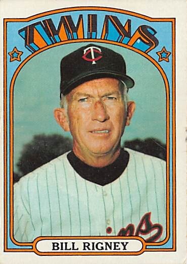 1972 Topps #389 Bill Rigney MG	EX/EXMT		p39455