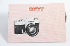 Original Camera Manual for Konica Autoreflex T - Vintage Analog Film SLR A05 