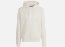 Adidas Mens Adicolor Classics Trefoil Hoodie Wonder White Cream XL Ret 65
